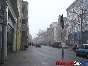 Dutch ebony prostitute fucked
